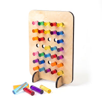 Rainbow Peg Board