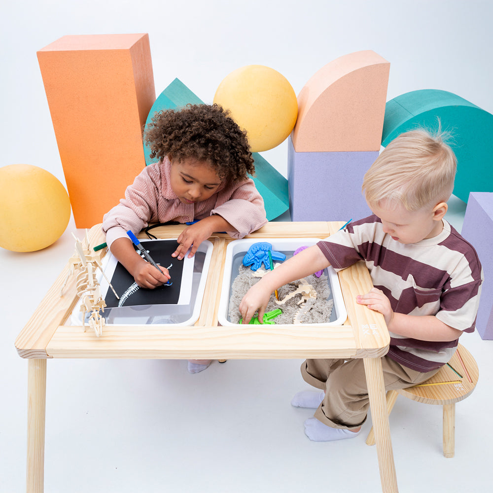 Activity Table: The Ultimate Play and Learn Station – Meka Sensory Play
