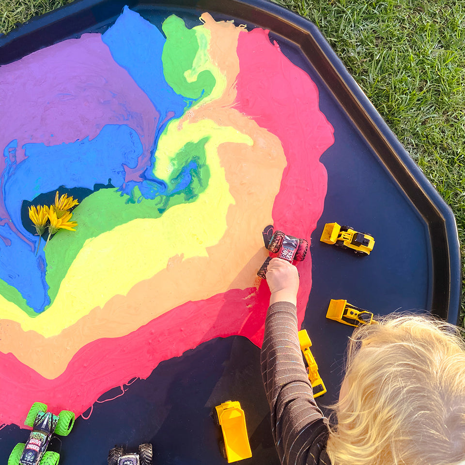 Discover the Tuff Tray: The What, Why and How - Meka Sensory Play