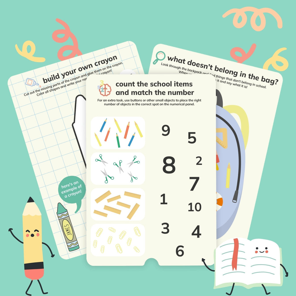 Kick Off Learning with MEKA’s FREE August Printables!