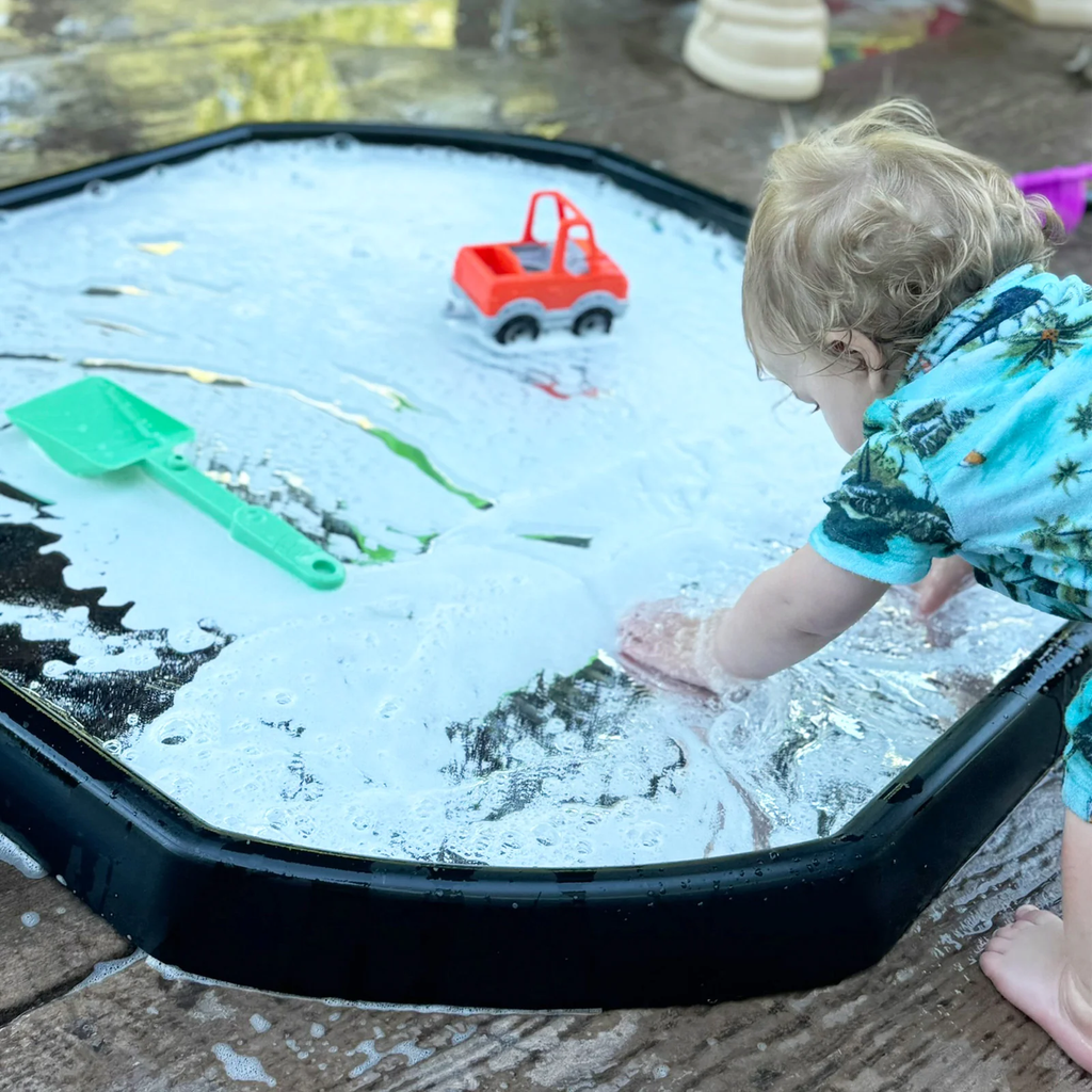 They Say Tuff Trays Are Not for Babies  — We Beg to Differ