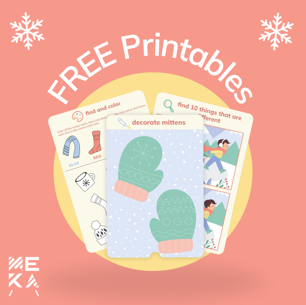 January Printables - Winter Wonderland!