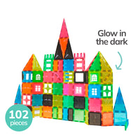 Glow-in-the-Dark Magnetic Tiles
