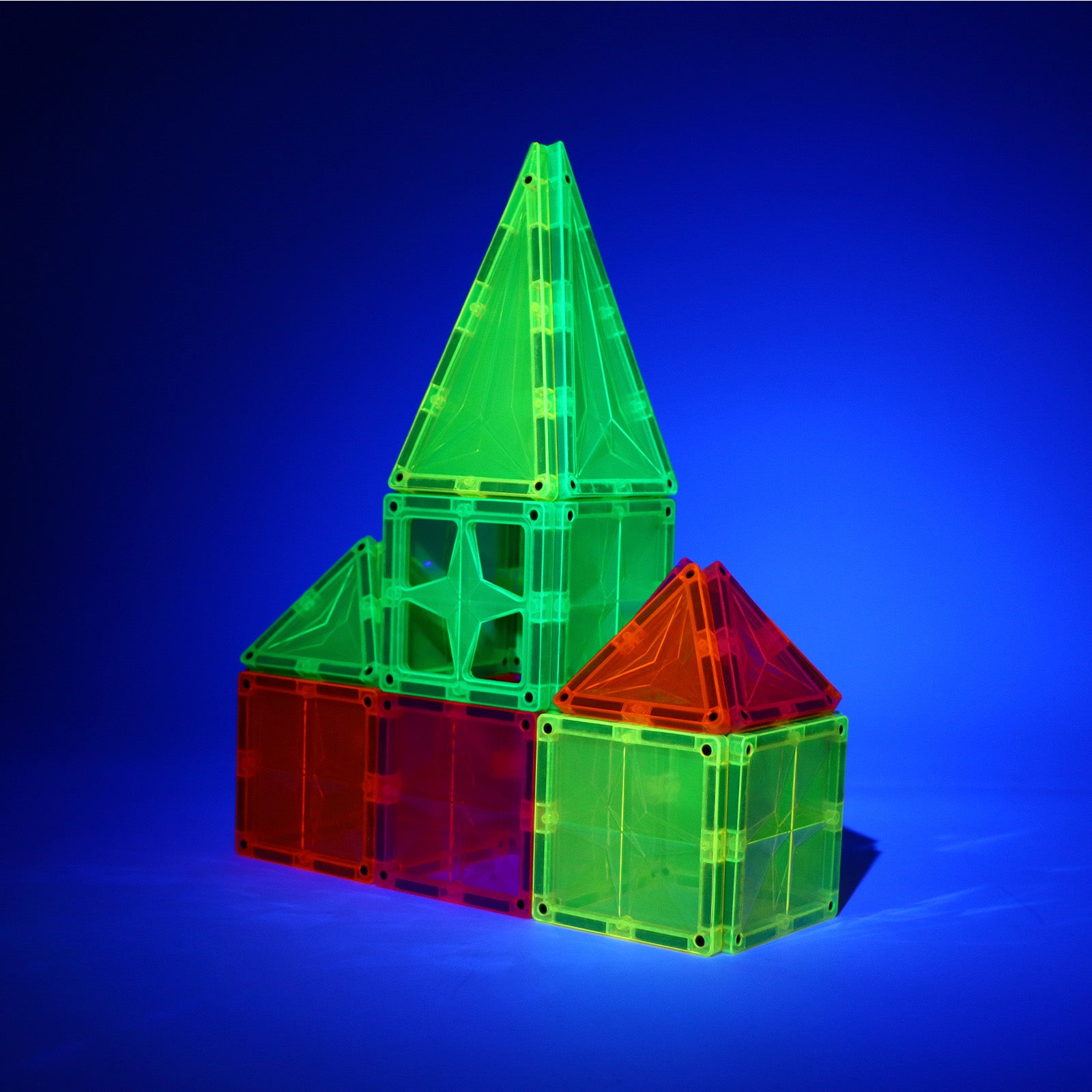 Glow-in-the-Dark Magnetic Tiles – Meka Sensory Play