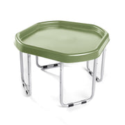 Olive Green, Small, Silver