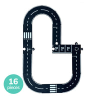 Flexible Race Car Track