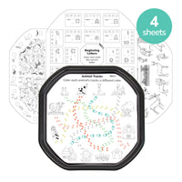 Giant Coloring & Learning Sheets