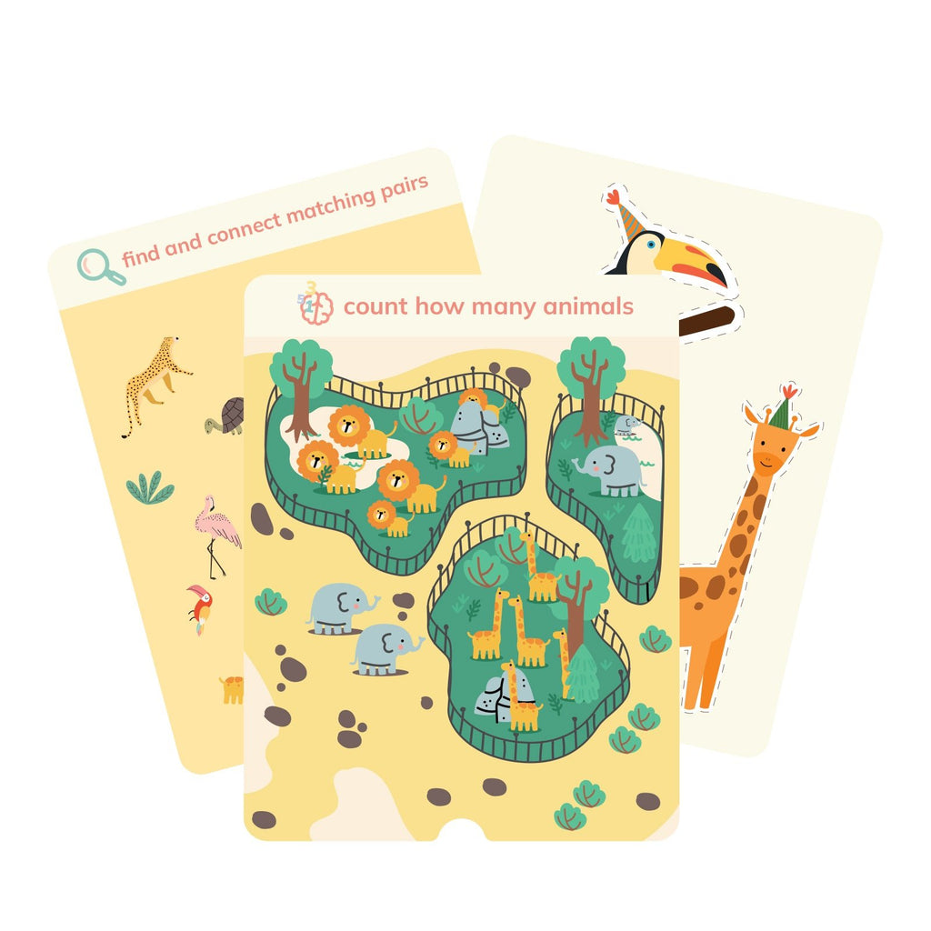 August - Safari Trek <br> FREE Subscription! - Meka Sensory Play -