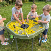 Olive green,small, set