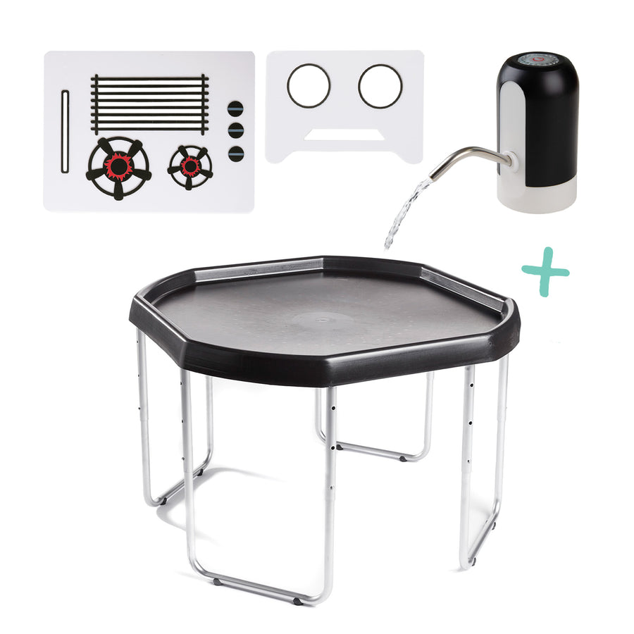 Tuff Tray + Play Kitchen Set