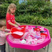 Pink, Large, Silver Stand,set