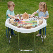 White,Small, silver stand,set