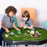 Black,Large,silver stand,set