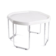 White Large, Silver Stand, set
