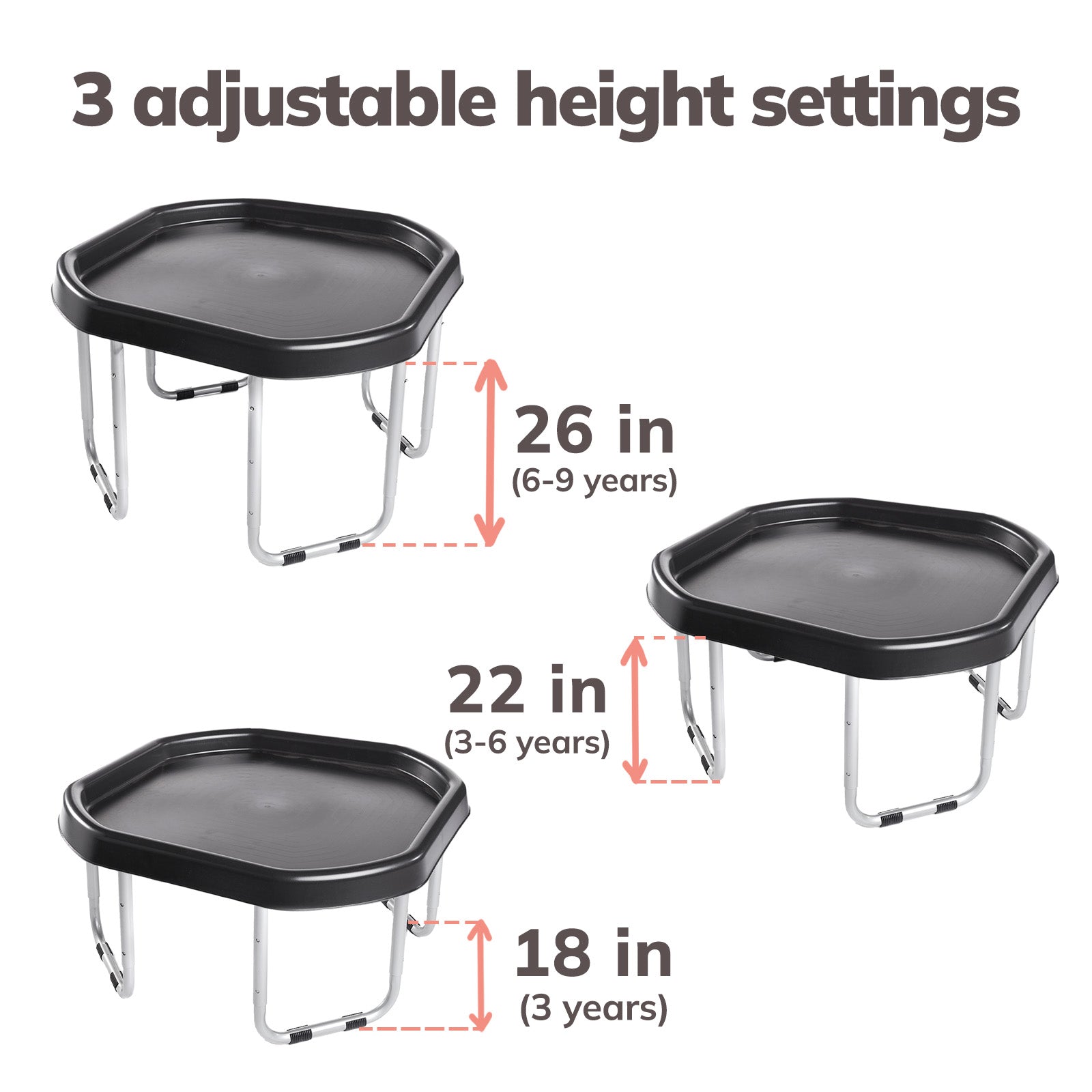 Tuff Tray Set + Mirror Insert Bundle – Meka Sensory Play