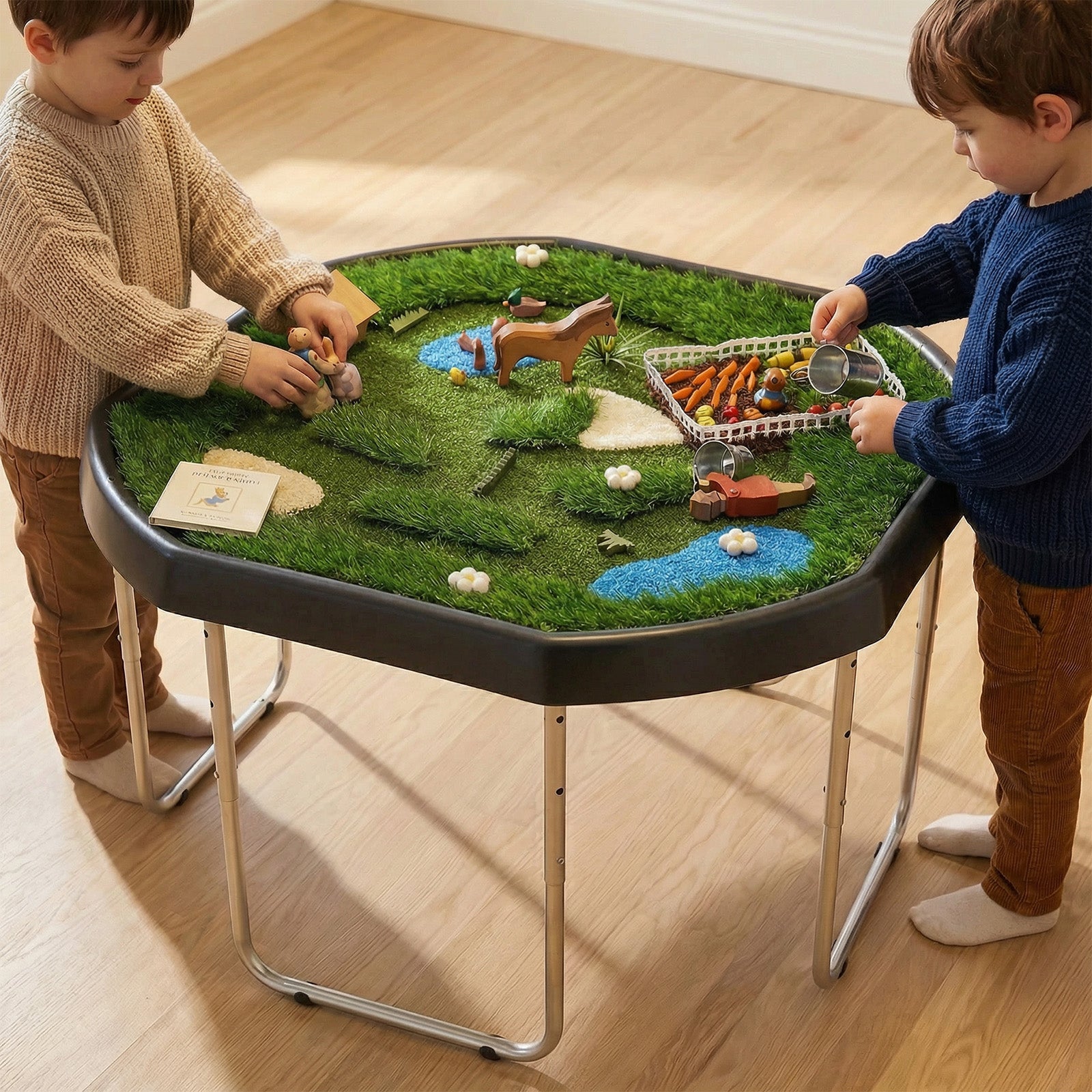 Frikigames Tapete Grass 183x122cm Para Miniaturas - Escenario De Hierba De PVC De 500g/m²