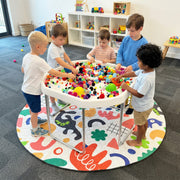 White, Large, White Mat