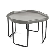 Grey, Large, Black Stand,set