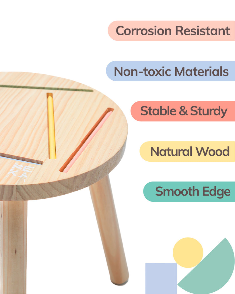Meka Kids Activity Stool 3 in 1 – Meka Sensory Play