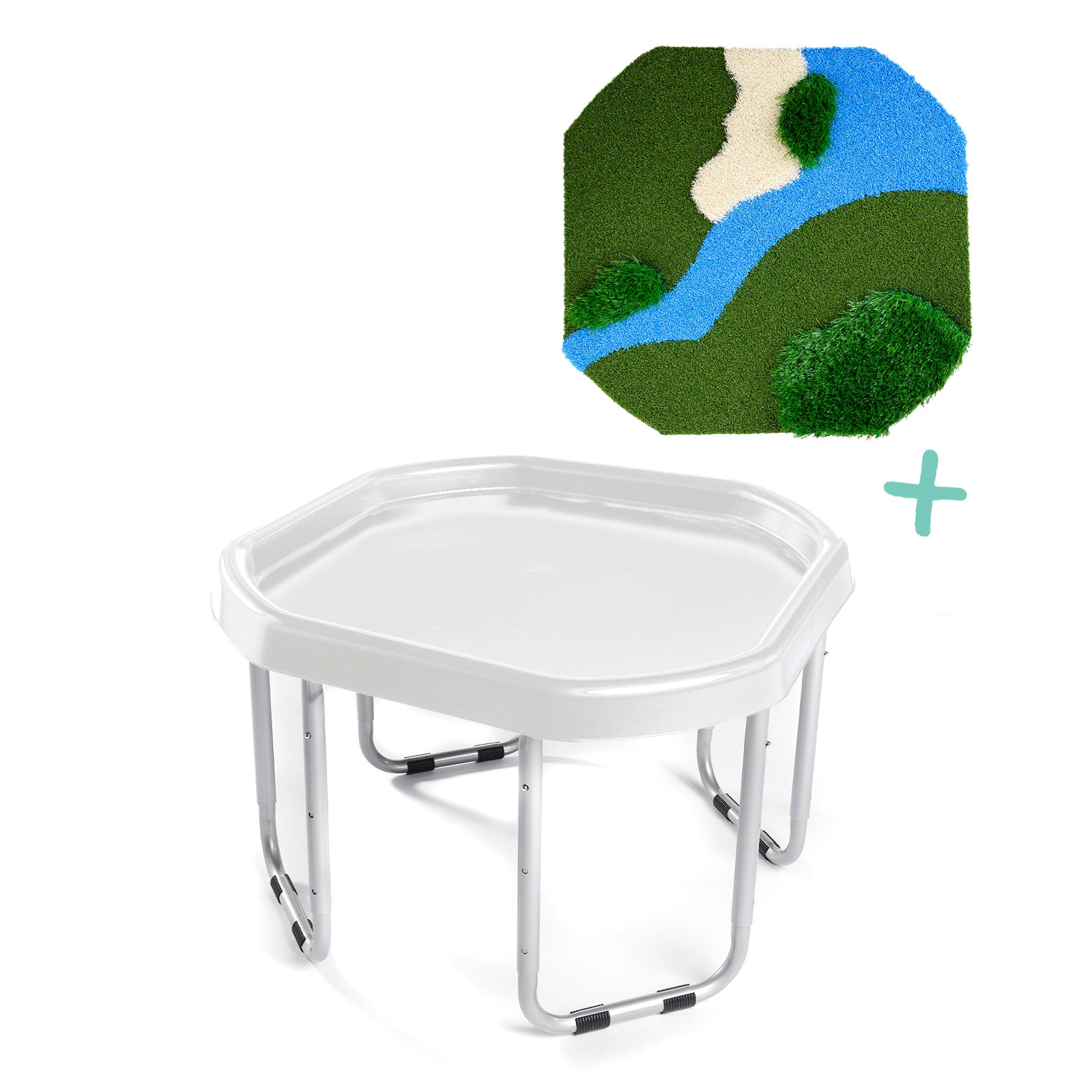 Tuff Inserts Tuff Tray Set + 3D Grass Habitat Insert Bundle – Meka Sensory Play