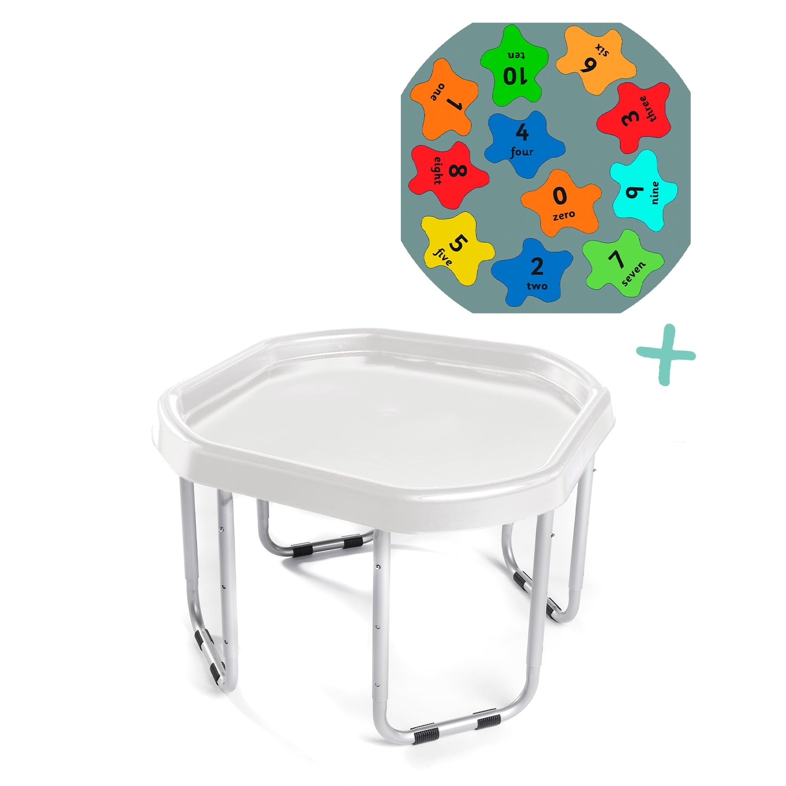 Tuff Table Inserts Tuff Tray Set + Numbers 1-10 Insert Bundle – Meka Sensory Play