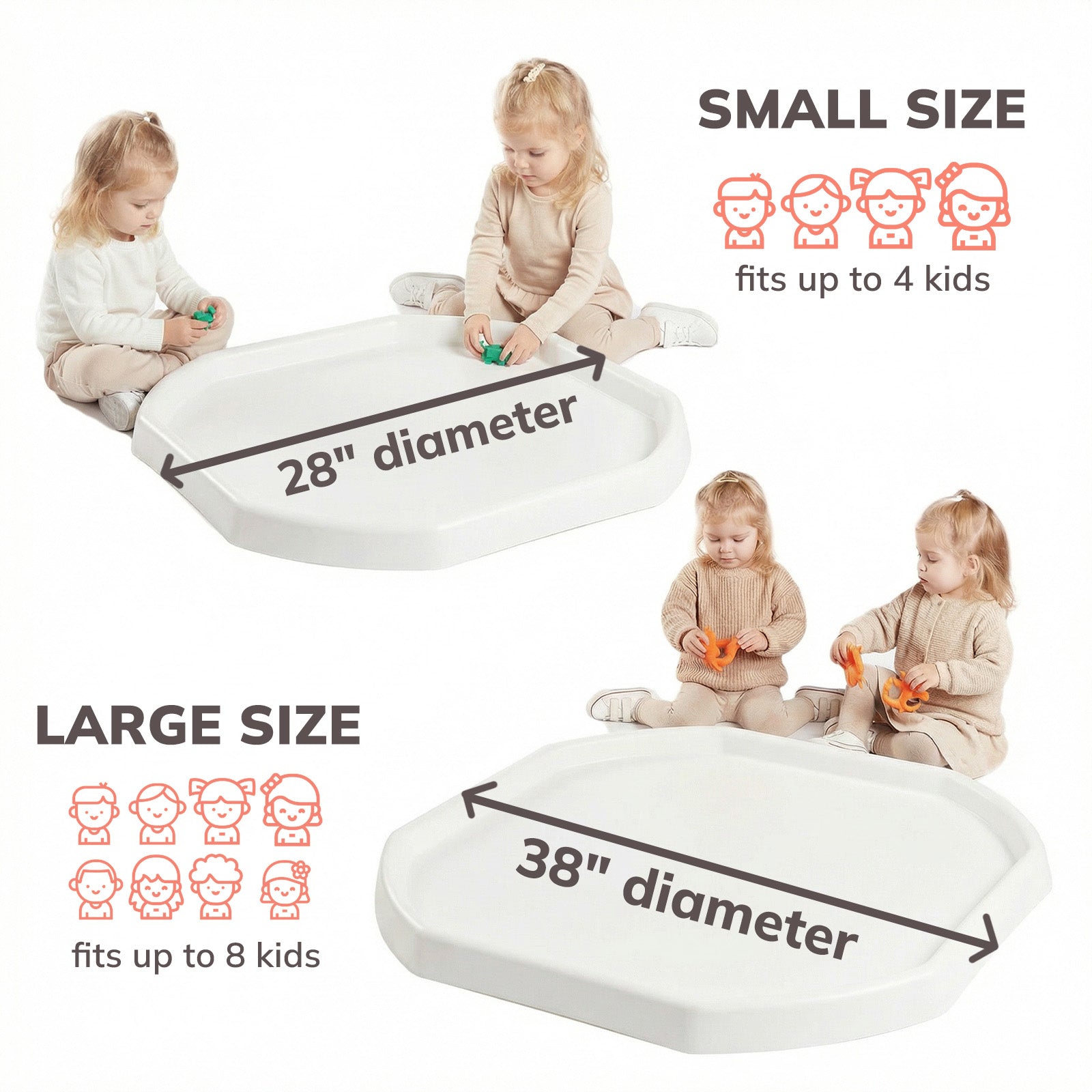 Tuff Tray x 3 Bundle – Meka Sensory Play