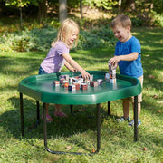 Forest Green, Large, Black Stand