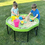 Green, Large, Black Stand