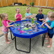 Navy,Large,Black Stand