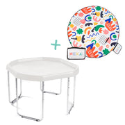 White, Large, White Mat