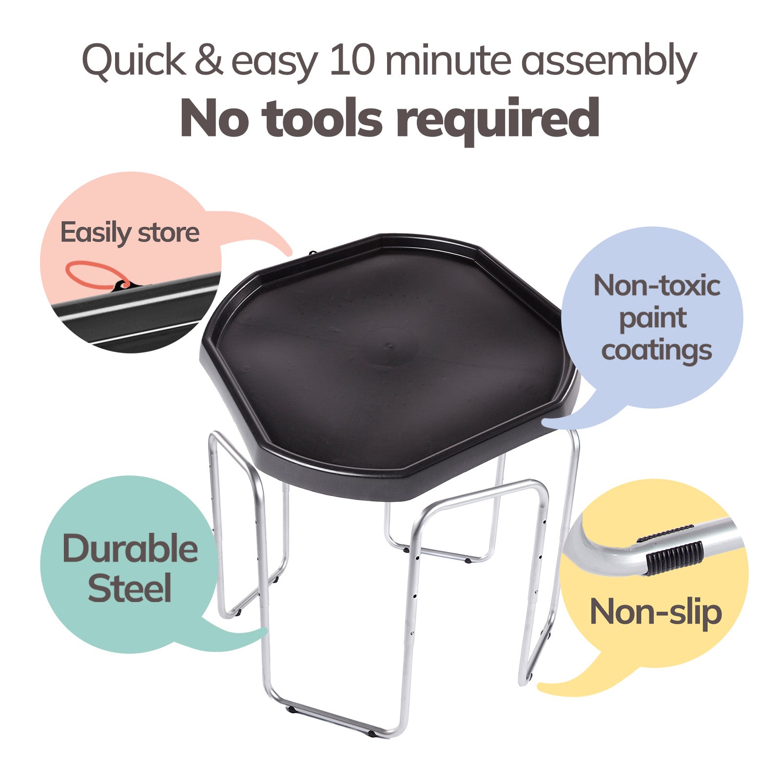 Tuff Tray Set + Waterproof Mat Bundle – Meka Sensory Play
