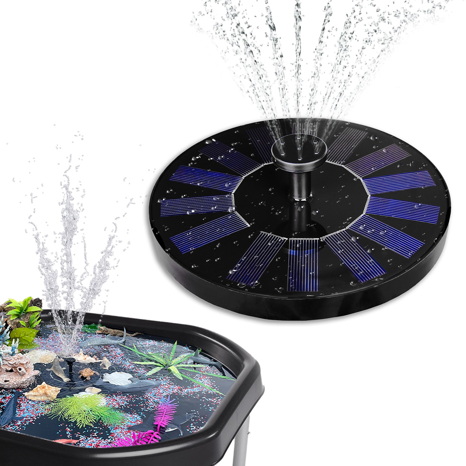 Water Solar Fountain – Meka Sensory Play